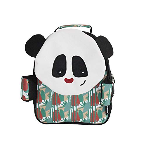 LES DÉGLINGOS Petit Sac à Dos Enfant (Rototos le Panda) - École Maternelle Crèche - 6 Litres - Noir et Blanc