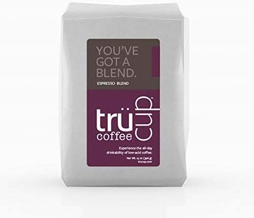 trücup Low-Acid Espresso Blend Coffee (French Press, 2 lb)
