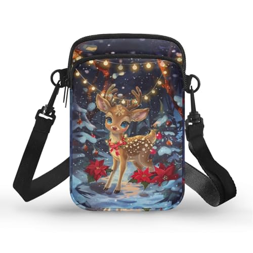 Kuiaobaty Crossbody Bags for Women Sling Bag Stylish Messenger Bag Soft Phone Purse