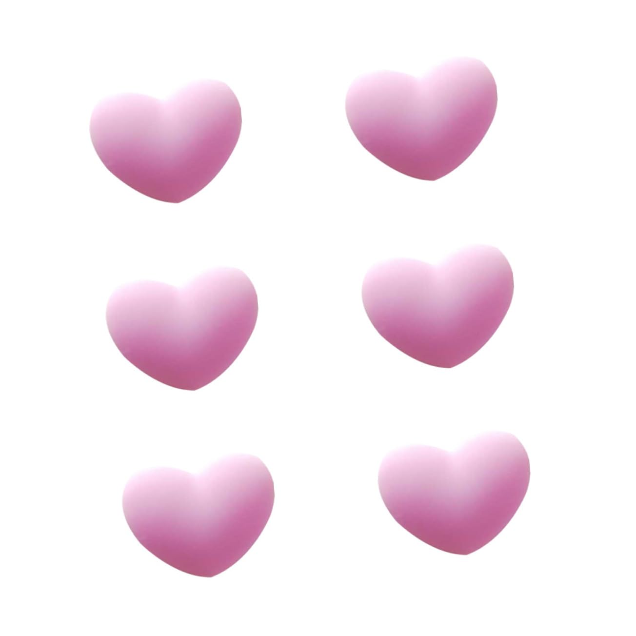 MUSISALY 6Pcs Heart Shaped Tennis Racket Dampeners Stylish Shock Absorbers for Reduced Vibration and Enhanced Comfort Tennis Present and Durable Design