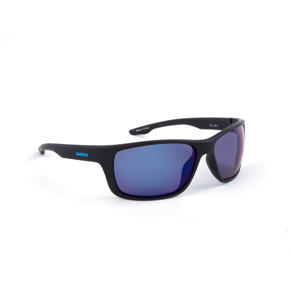 Eyewear Shimano - Matte Black & Blue Mirror
