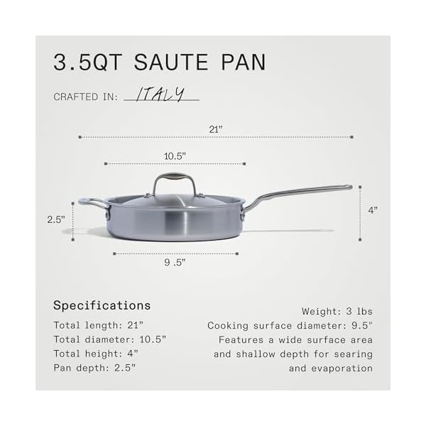   Made-In-Cookware-35-Quart-Stainless-Steel-Saute-Pan-5-Ply-Stainless-Clad-Professional-Cookware-Induction-Compatible-Crafted-in-Italy