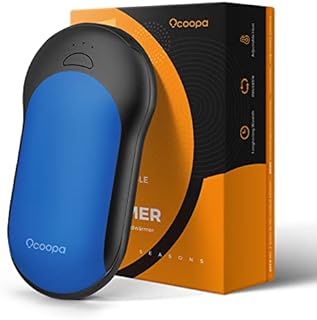 OCOOPA Rechargeable Hand Warmer 10000mAH Portable Electric Hand Heater Power Bank Lasting 15 Hours USB Battery Operated for Raynauds, Arthritis, Outdoor Winter Sports