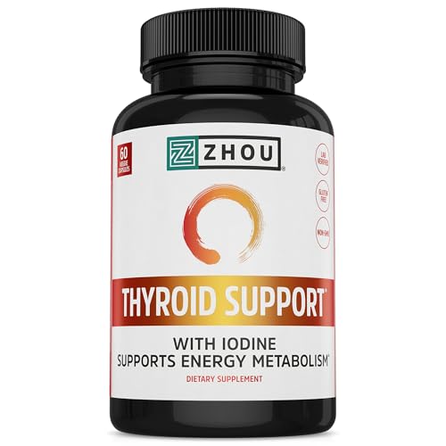 Zhou Nutrition Thyroid Support Complex with Iodine