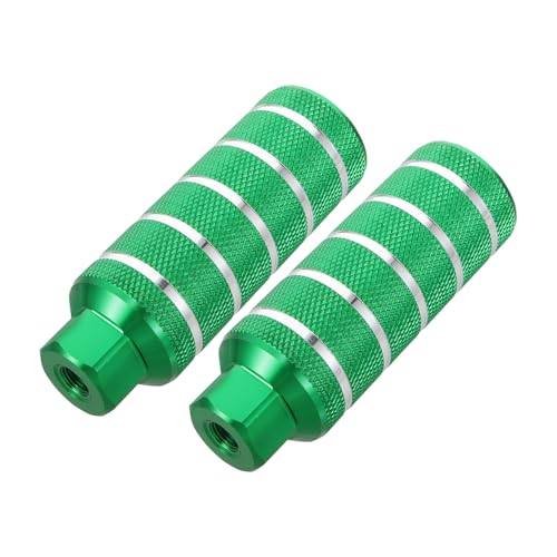 Abaodam 1 Pair Aluminum Alloy Bike Rear Foot Pedals Folding Bike Pegs Sturdy Wear-Resistant for Compact Bicycles