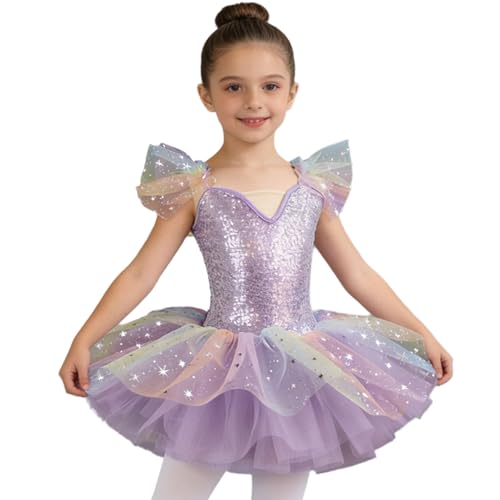 Robe ballet pour filles et tutu de scène aux finitions soignées pour gala