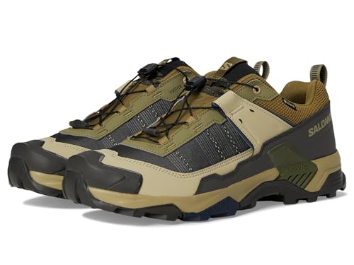 Salomon Mens X Ultra 5 GTX® Martini Olive/Gray Green/Blue Nights 11 Medium