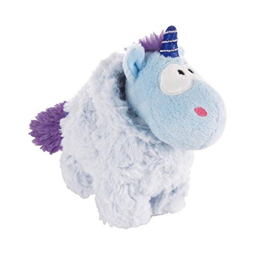 NICI 42443 Theodor and Friends Licorne Snow Coldson Peluche Bleu/Violet 13 cm