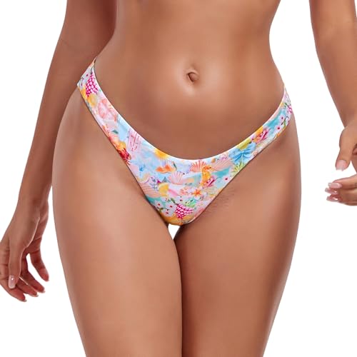 RELLECIGA Damen Bademode Bikinihose Unterteil...