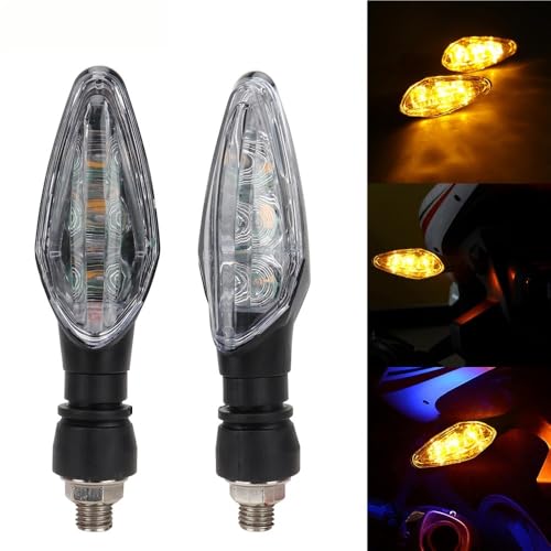 Luz de señal giro para motocicleta ámbar 2