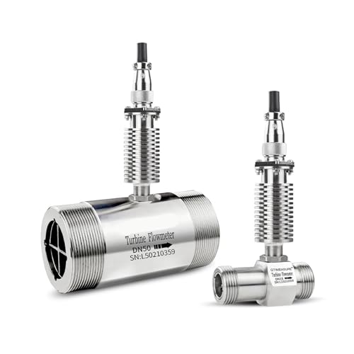Débitmètre à turbine avec signal d'impulsion pour mesure de fluide DN6 - 3