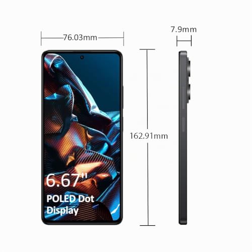 Xiaomi Poco X5 Pro 5G Dual Sim 8 Go RAM 256 Go - Black EU