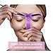Amariver Eyebrow Stencils, Eyebrow Template, Eyebrow Shaping Kit,8 Styles Reusable Eyebrow Stencil with Handle and Strap, Washable