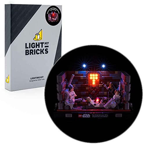 Luces Light My Bricks Compatible con el Compactador Estrella de la Muerte 75339