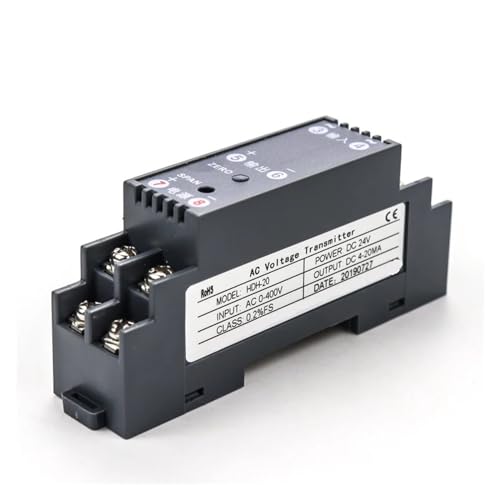 Transductor de presión con salida 4-20mA que transforma 0-300V AC para evitar sobrecargas 5