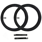 LotFancy 2 Pack 12'' x 1.75/1.95 Inner Tubes for Most 12' Kid Bikes, Strollers, 12 inch Bike Tire Tube, with 2 Tire Levers