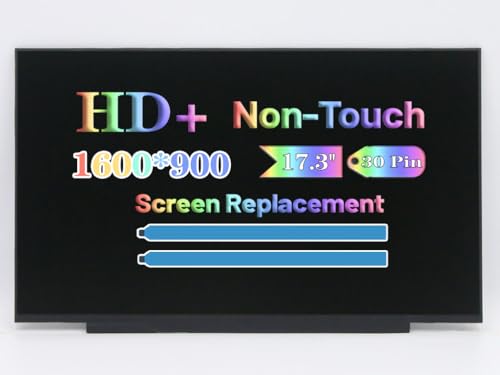 Image of NT173WDM-N23 Screen Replacement for Lenovo Ideapad 3 17ALC6 17IIL05 17IML05 17ITL6 NT173WDM-N25 V8.0 FRU 5D10W46595 NT173WDM-N24 17.3 inch Non-Touch HD+1600 * 900 LCD LED Display Panel (Not FHD)