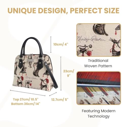 Image of Signare Tapestry Handbags Shoulder bag and Crossbody Bags for Women with Fashion Designs
