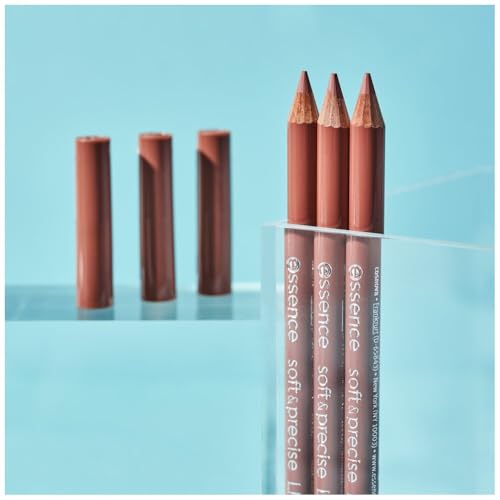 Image of Essence soft & precise LIP PENCIL 402 Honey-stly, lip pencil, honey, intense colour, precise definition, 0.78 g (Pack of 2)