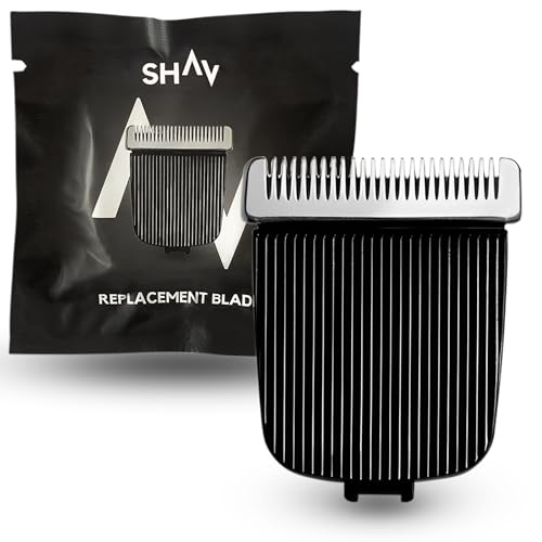 Shav Basic - Cuchilla de recambio para maquinilla de afeitar - Afeitadora íntima CutFree para hombre, recortadora de pelo en seco/húmedo con módulo de cuchilla de cerámica intercambiable