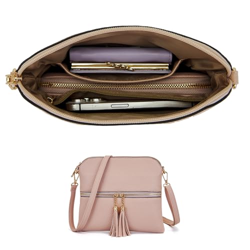 Image of Qiyuer Slouchy Handbag for Women Shoulder Bag Hobo Purse Wallet Set 3pcs