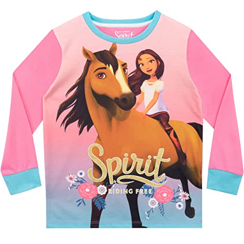 DreamWorks Girls Spirit Riding Free Pajamas2