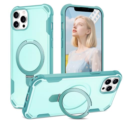 Coque bleu iPhone 12 Fingic MagSafe idéale pour fixer au tableau de bord