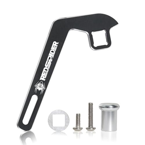 REDSPIDER Transmitter Steering Wheel Trigger One-Handed Control Adaptere from for Traxxas Controller Transmitter Upgrade Parts (Black)