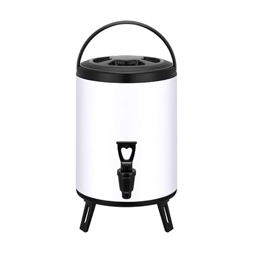 6-12L 大型 キャンプ キャンプ用品 ウォータージャグ 保冷 保温 ステンレス キーパー アウトドア ウォータータンク ウォーターディスペンサー おしゃれ ドリンクサーバー ウォーターサーバー スポーツドリンク対応 部活 防災グッズ 大容量 (12L,