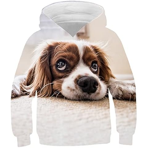 Ocean Plus Sudadera con Capucha de Impresión Digital para Niña Cover