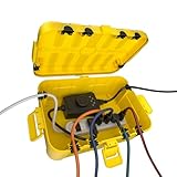 Flemoon - Caja eléctrica grande para exteriores (12.5 x 8.5 x 5 pulgadas),