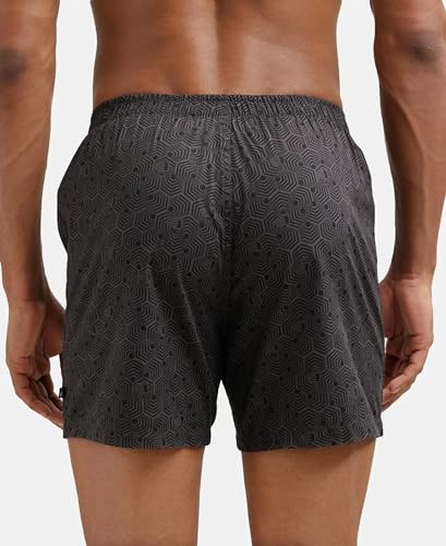 Image of Jockey 8222 Men's Super Combed Mercerized Cotton Woven Printed Inner Boxers with Ultrasoft and Durable Inner Waistband (Pack of 2)