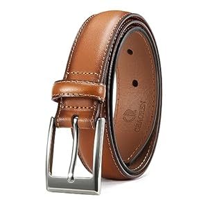 CHAOREN Mens Dress Belt – Leather Belt for Men 1 1/8″ Formal – Perfect Companion to Mens Dress Shoes