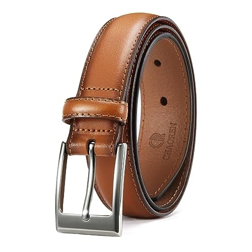 CHAOREN Mens Dress Belt – Leather Belt for Men 1 1/8″ Formal – Perfect Companion to Mens Dress Shoes