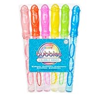abeec 60ml Bubble Swords Pack Of 6 – Bubble Wands - Bubbles Party Bag Fillers - Kids Bubbles For Party Bags - Bubbles For Children Multipack - Outdoor Toys For Kids