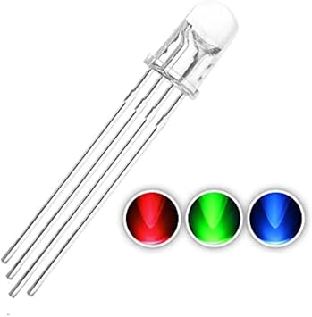 5mm Rgb Led Ortak Anot 4 Pin Multicolor Diyot I k Lamba Light
