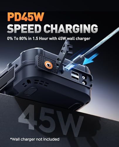 image for BuTure VAC 10-in-1 Portable Car Battery Jump Starter with Air Compress