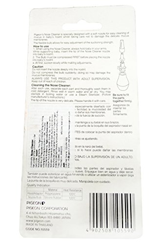 Image of SYGA 4 Pcs Baby Milk Bottle Nipple Straw Brush Sponge Nylon Cleaning Brush Cleaner Bottle Tong Set R&Pigeon Nose Cleaner Blister Pack, Multicolor