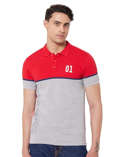 Image of United Colors of Benetton Men's Solid Regular Fit Polo Shirt