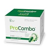 ProCombo - Probiótico inteligente con acción dirigida de bacterias beneficiosas. Cápsula doble para máxima protección y fórmula líquida para resultados más rápidos: ¡1 cápsula por día! (30 dosis)