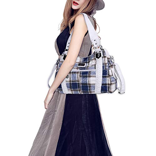 Bolso de hombro para mujer de cuero PU suave miniatura 2