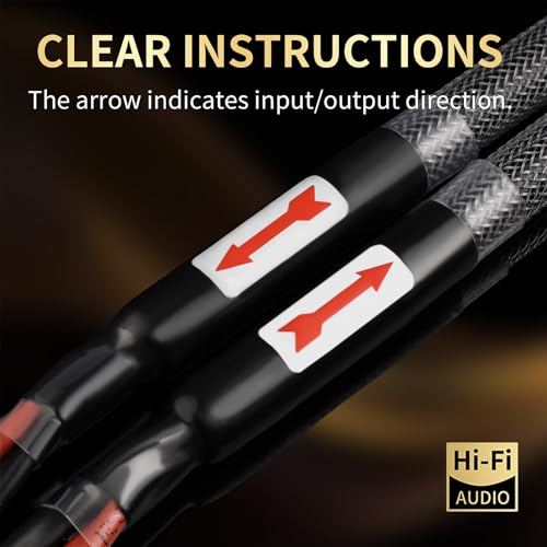 Cable de altavoz HiFi 12 AWG de cobre 6N para conexión de equipos de música 6