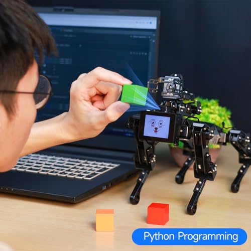 Roboterhund avec reconnaissance visuelle et programmation Python - 5