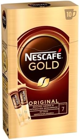 Nescafe Gold Instant Coffee Rich Aroma 10 Sticks