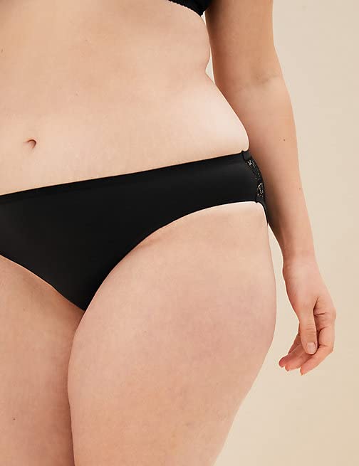 Image of Marks & Spencer 3pk Body Soft High Leg Knickers