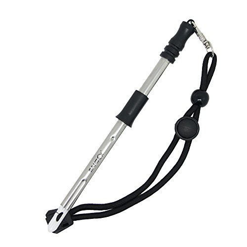 SAMSFX Gancho de Pesca Extractor de apretar Agua Salada Acero Inoxidable Anzuelo Herramientas