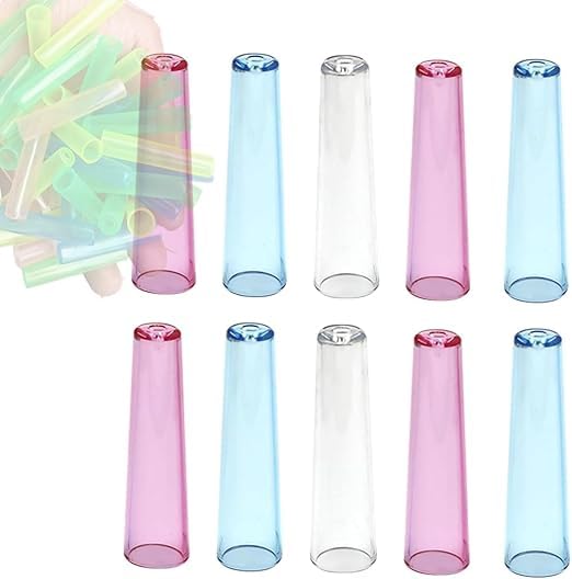 10 PCS Plastic Pencil Cap Covers,Multicolour Pencil Tip Protector, Shield & Extender Holder – School & Office Stationery supplies for Kids, Students, Teachers, Artists-image-37