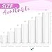 15 Pack Glass Cylinder Vases 12 Inch Tall Clear Flower Vase Bulk Glass Vases Hurricane Floating Candle Holder for Table Centerpiece Party Wedding Home Decor