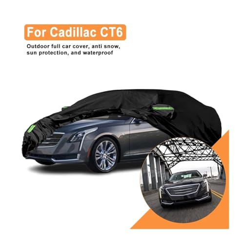 Bâche auto tous temps Cadillac CT6 imperméable avec protection UV extérieure - 2