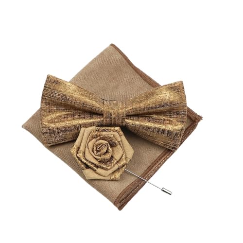 Nœud papillon en bois pré-noué pour un costume impeccable qui ne glisse pas